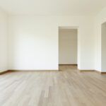 modern architecture, new empty house, room